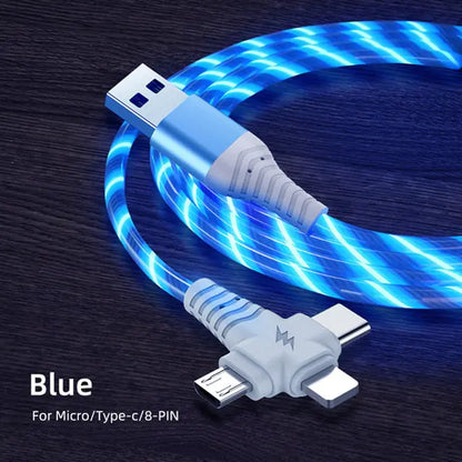 3 IN 1 Luminous Lighting USB Cable