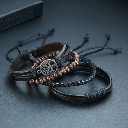 4Pcs/ Set Braided Bracelets High Quality