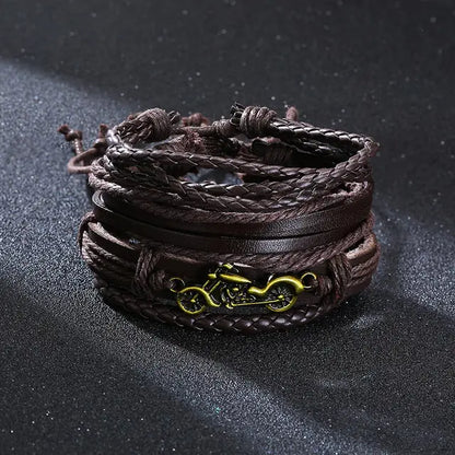 4Pcs/ Set Braided Bracelets High Quality